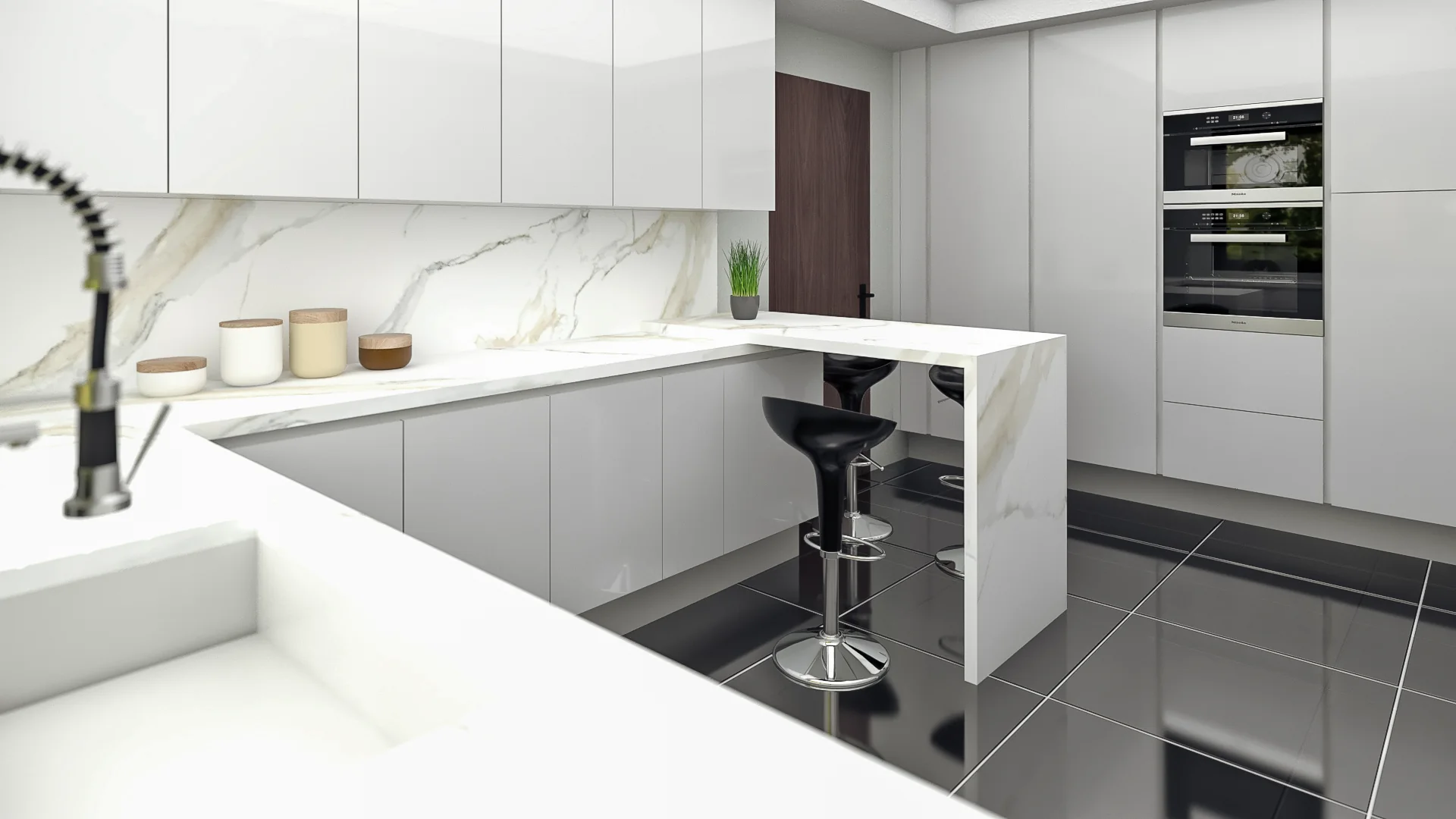 Vue 5 — Cuisine contemporaine sur mesure