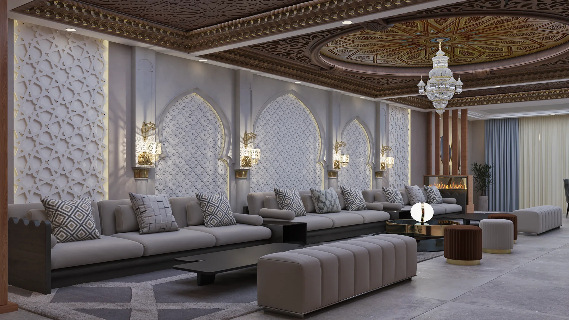 Villa aux influences Marocaines, projet FORM STUDIO à Dar Bouazza
